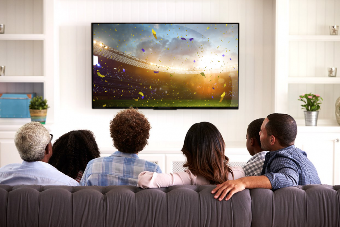 ​Рассчитываем диагональ телевизора для своей комнаты