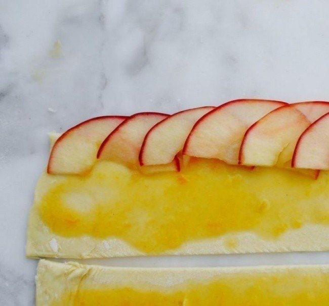Как бесподобно оформить яблочный десерт
