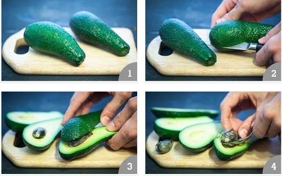 ​Как легко и просто очистить авокадо
