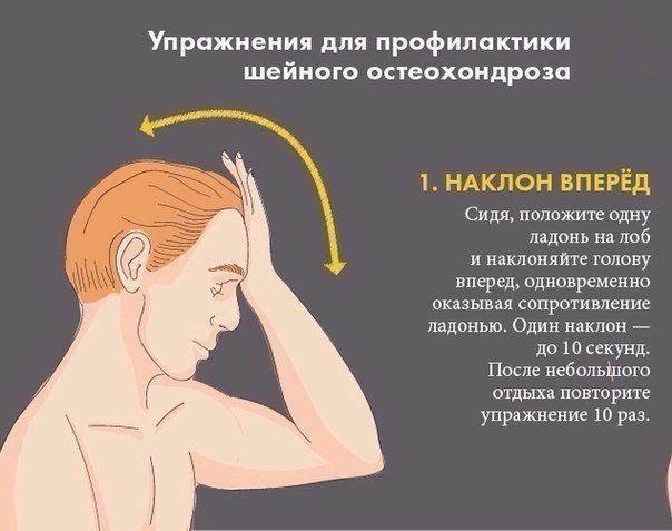 Упражнения для здоровой шеи
