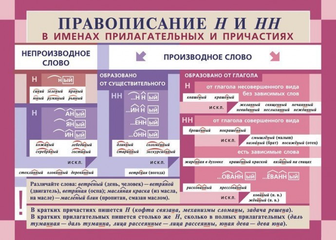 Все основные правила орфографии в одном посте