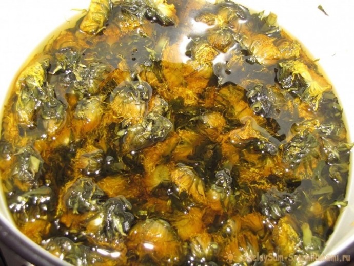 ​Варенье из одуванчика для печени