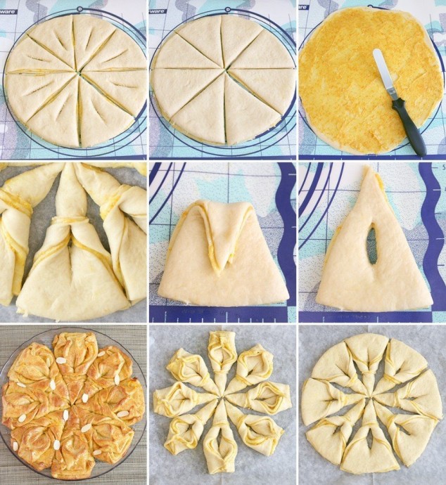 Как красиво разделать тесто