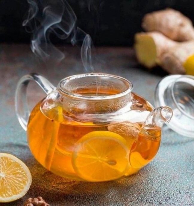 Имбирный чай поможет растворить жир вокруг печени Имбирный чай поможет растворить жир вокруг печени