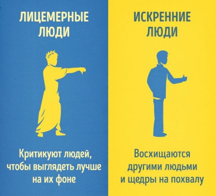 8 признаков, которые помогут отличить искреннего человека от лицемера 8 признаков, которые помогут отличить искреннего человека от лицемера
