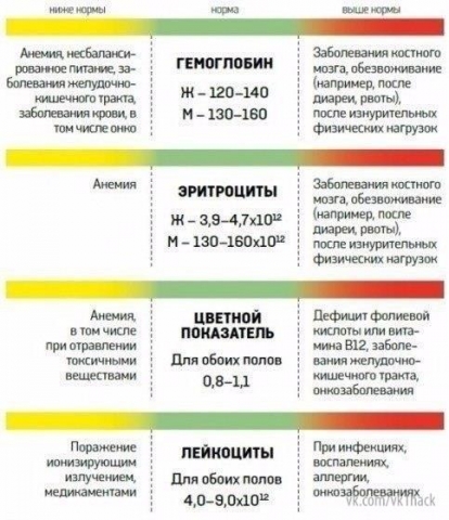 Расшифровываем анализы крови