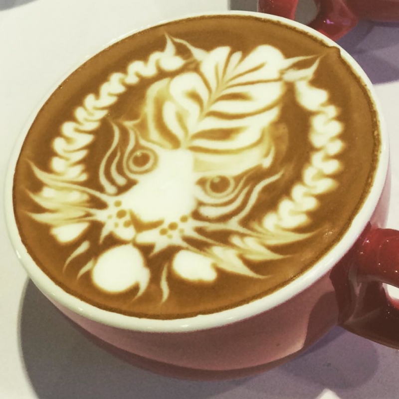 ​Как создать рисунке на кофе