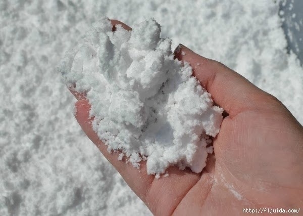 ​Как сделать искусственный снег