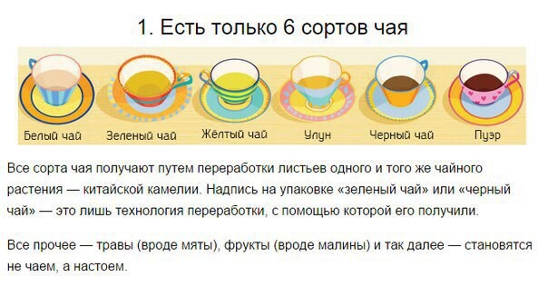 Как правильно пить чай