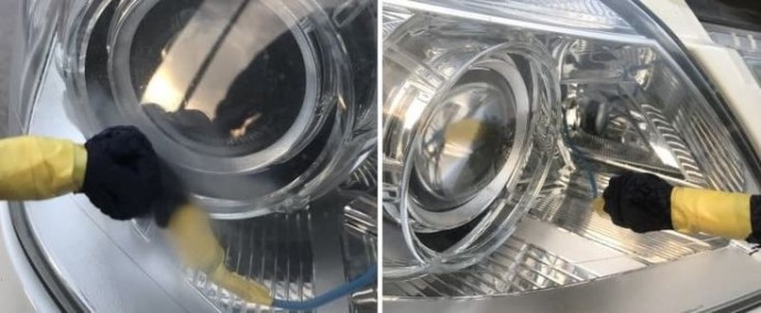 Как очистить фары автомобиля за 4 простых шага