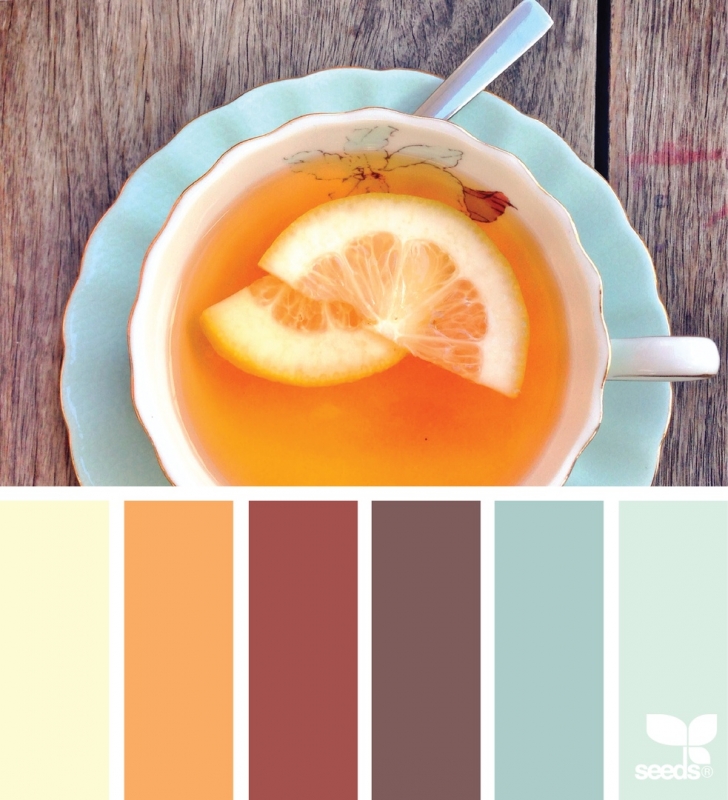 ​Как красиво сочетать оранжевые и коричневые цвета с другими