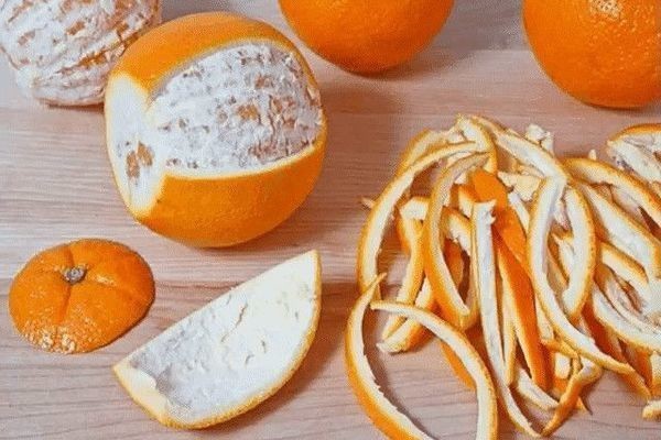 Использование кожуры апельсинов и мандаринов