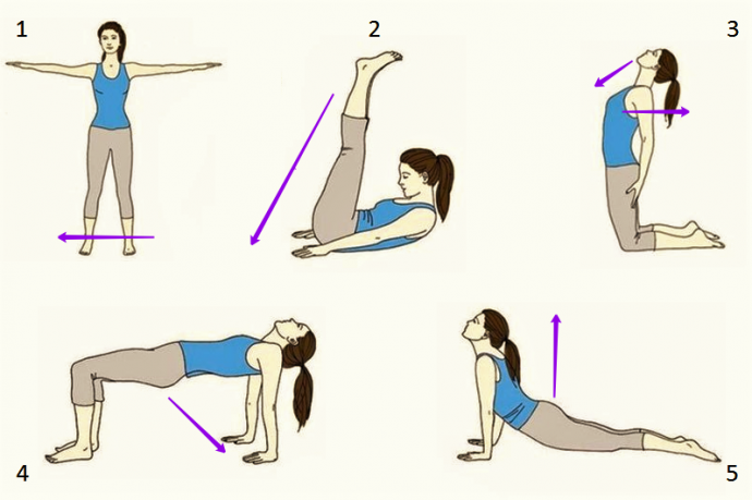 ​Простые и эффективные комплексы полезных упражнений для здоровья спины в домашних условиях