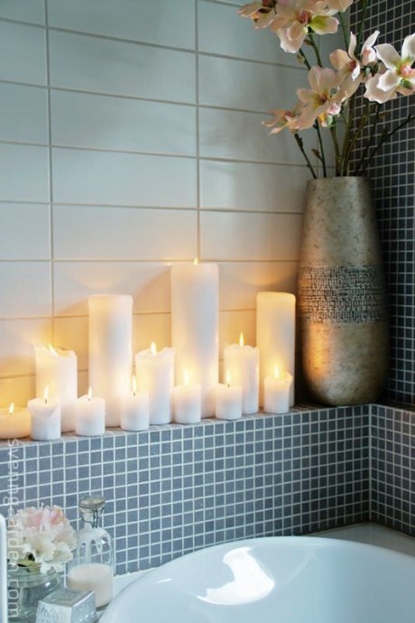 ​Свечи против плесени в ванной