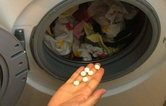 ​Зачем нужен аспирин в стиральной машинке