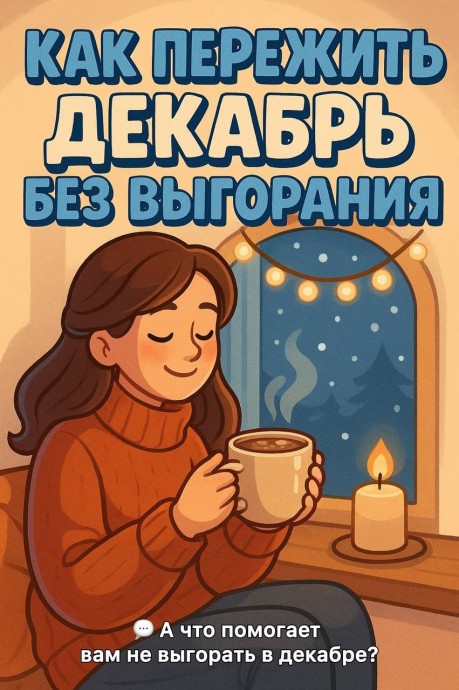 Как пережить декабрь без выгорания и сохранить праздничное настроение Как пережить декабрь без выгорания и сохранить праздничное настроение