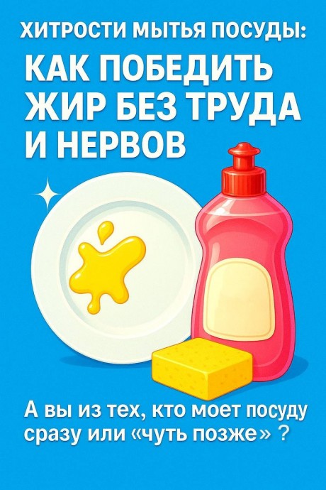 Как отмыть жир без усилий и лишней химии Как отмыть жир без усилий и лишней химии