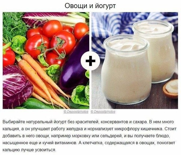 Продукты, которые максимально полезны при совместном приеме