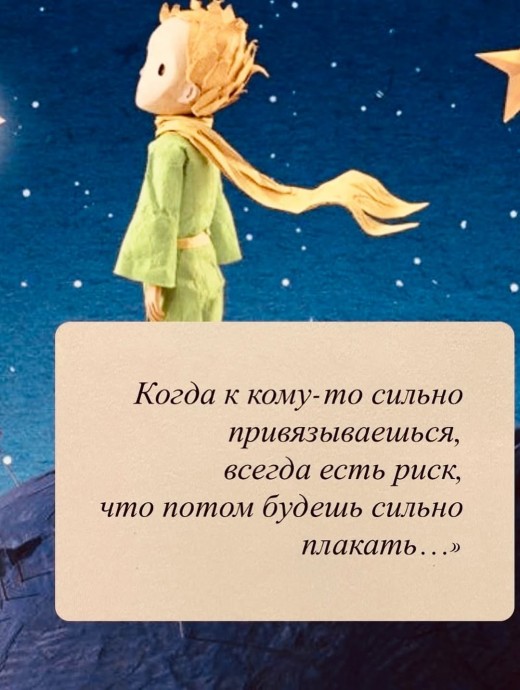 ​Мудрые и глубокие цитаты из "Маленького принца"