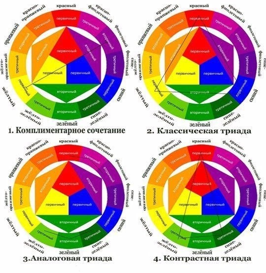 ​Как правильно и красиво сочетать цвета