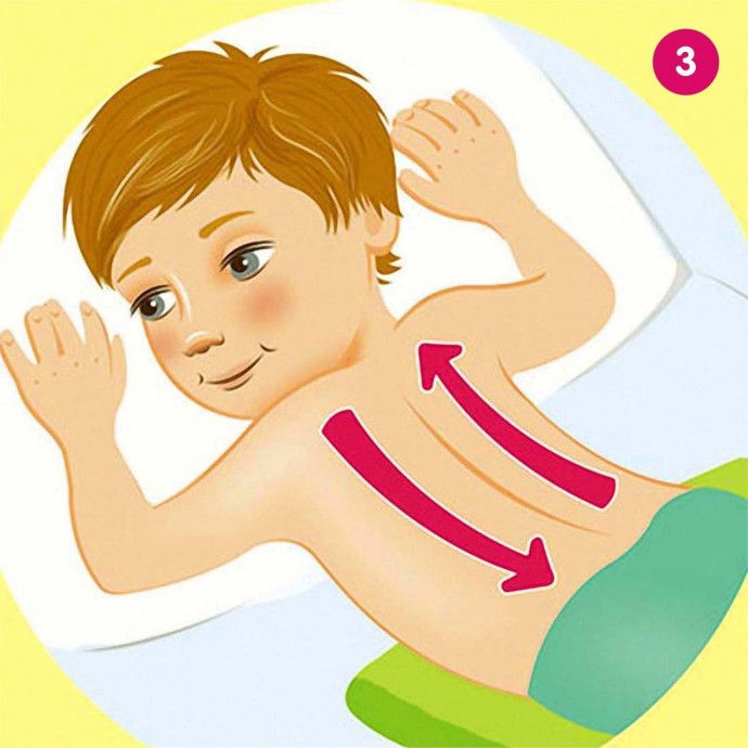 ​Как сделать массаж ребенку при кашле