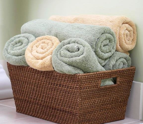 ​Как хранить полотенца компактно и красиво и как их сворачивать для хранения