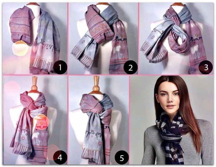 Идеи: как красиво завязать шарф