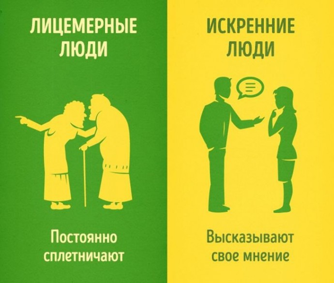 8 признаков, которые помогут отличить искреннего человека от лицемера 8 признаков, которые помогут отличить искреннего человека от лицемера