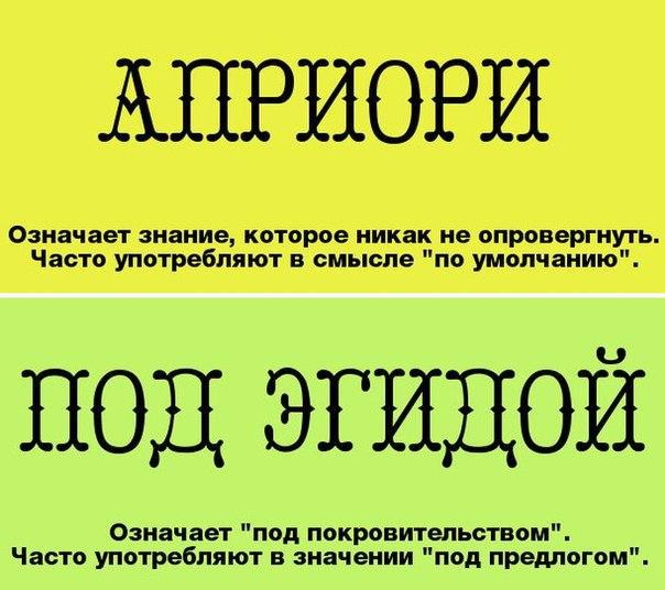 Учимся говорить по-русски правильно: слова, часто используемые "не по назначению"