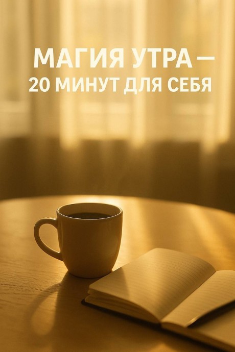 Магия утра: 20 минут, которые меняют весь день Магия утра: 20 минут, которые меняют весь день