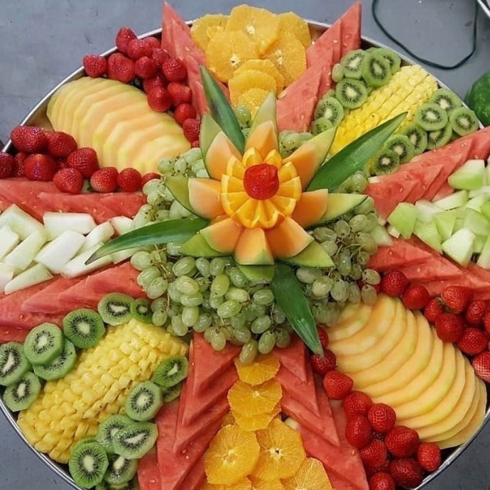 ​Как красиво сервировать фруктовый стол