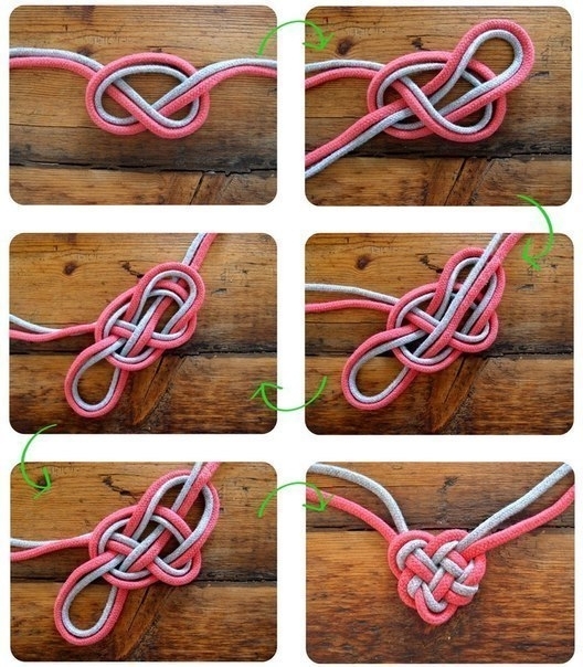 Как сделать сердечный узел
