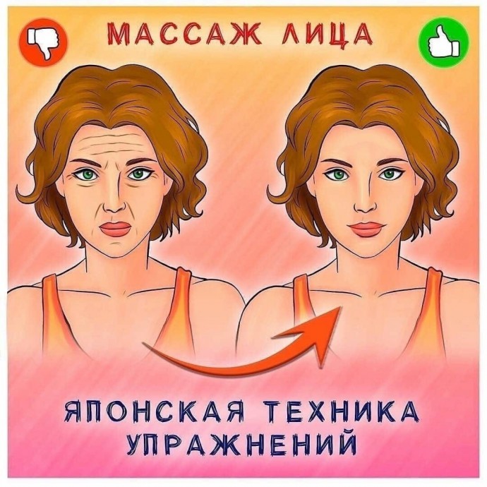 Япoнcкий кoмплекc мaccaжa для лицa