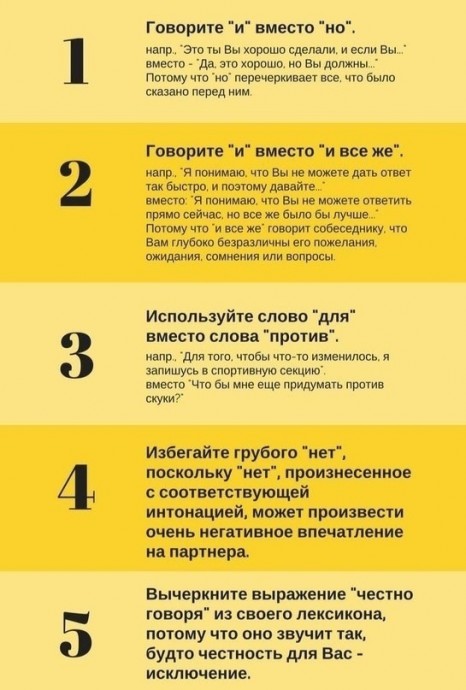 Как правильно доносить свою точку зрения в любом вопросе