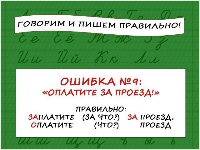 ​Говорим и пишем правильно