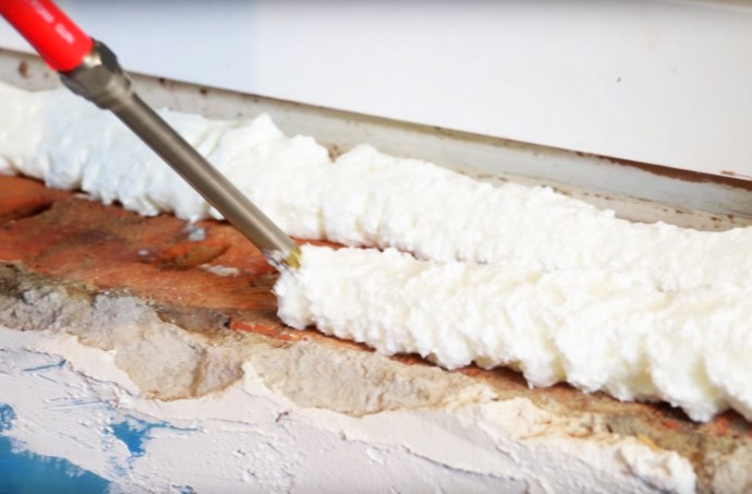 ​Отмываем монтажную пену