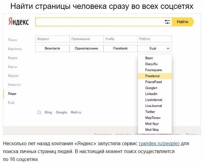 Как найти информацию о любом человеке в сети