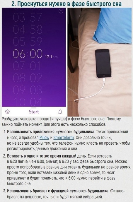 ​Как тратить меньше времени на сон и высыпаться при этом