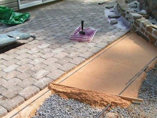 Укладываем тротуарную плитку самостоятельно Укладываем тротуарную плитку самостоятельно