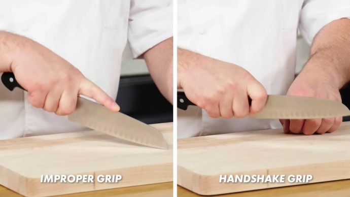 ​Как правильно держать нож
