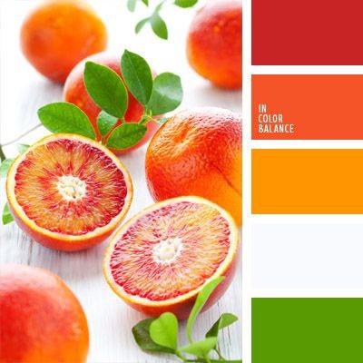 ​Как красиво сочетать оранжевый цвет с другими цветами