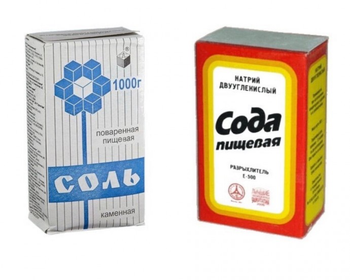 Ванна с солью и содой Ванна с солью и содой