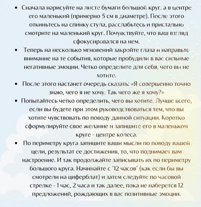 Колесо внимания Колесо внимания