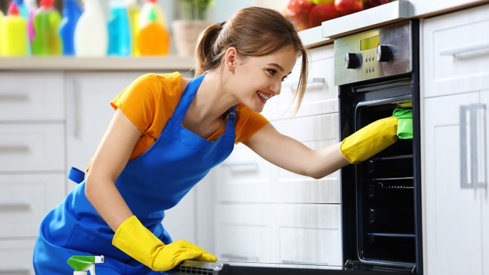 ​Как быстро отмыть духовку и плиту