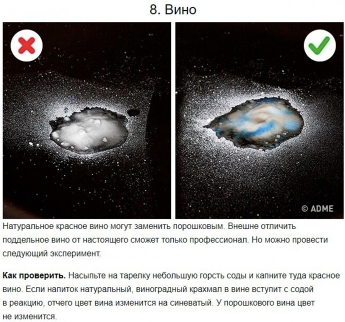 Учимся отличать настоящие продукты от фальсификата