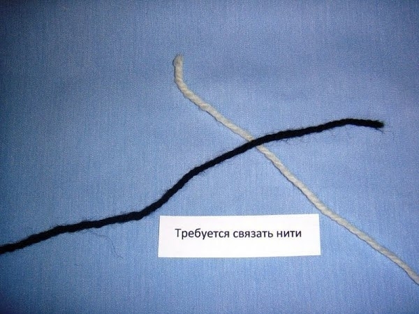 Промышленый узелок - способ крепкого, незаметного соединения ниток