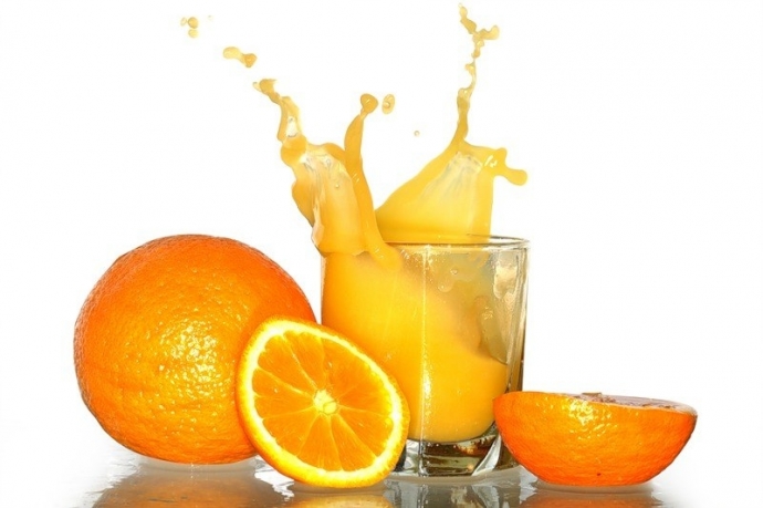 Как вывести сок апельсина с одежды