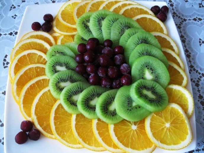 Как красиво подать фруктовую нарезку