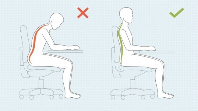 Как сохранить правильную осанку.