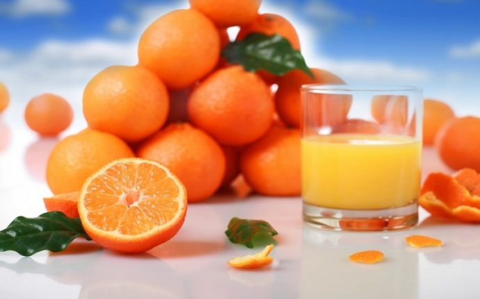 Как вывести пятна от апельсинов?